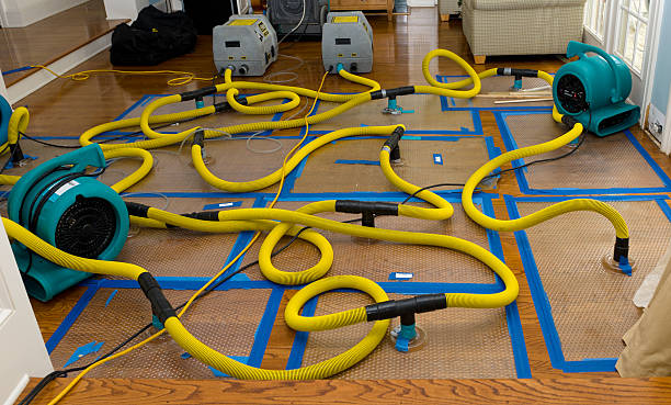 Professional Crawl Space Water Removal technician working in Colman, SD
